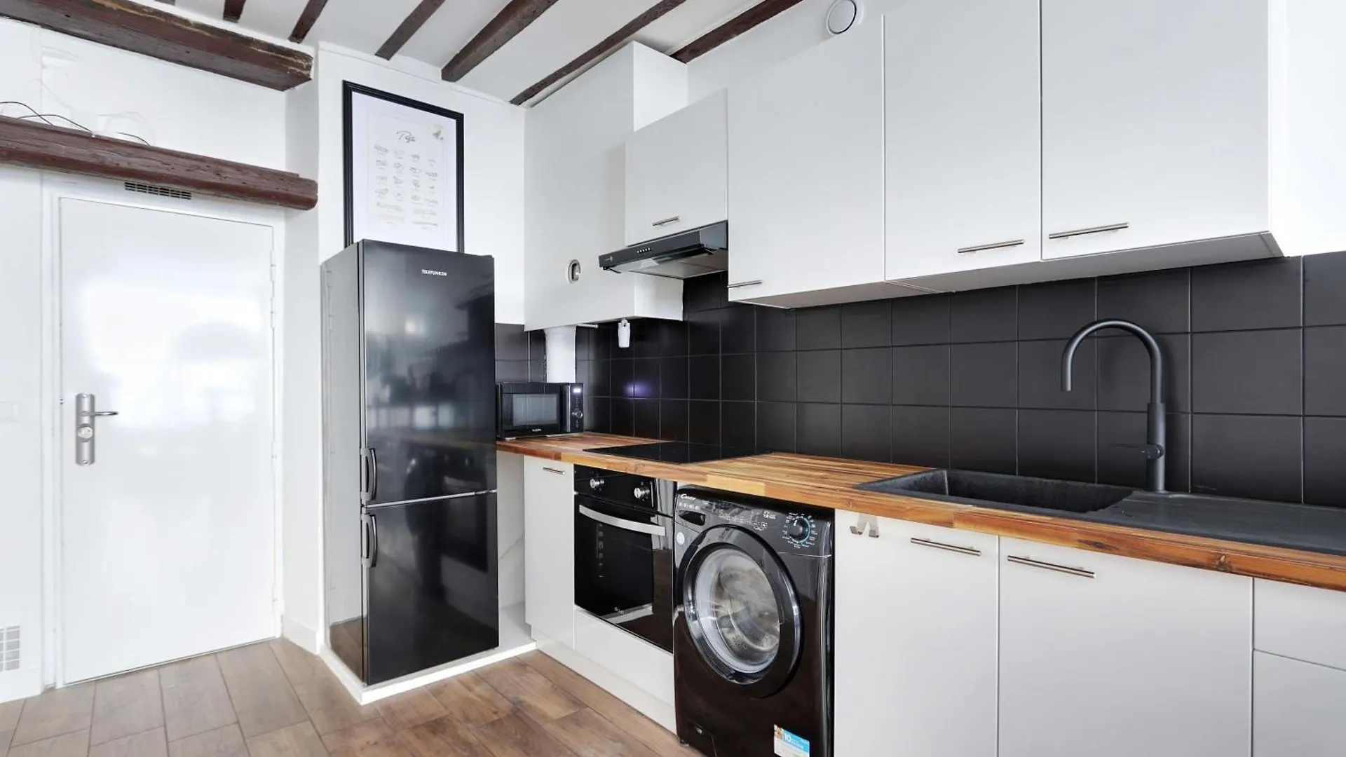 Spacious Studio Cute Neighborhood - Place D'italie Apartment *