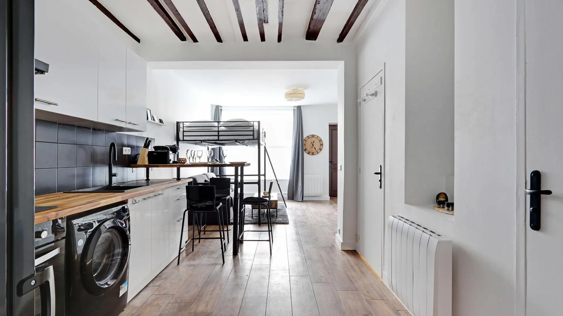 Spacious Studio Cute Neighborhood - Place D'italie *