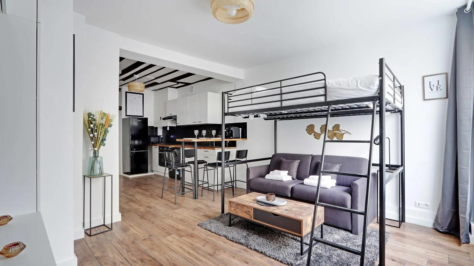 Spacious Studio Cute Neighborhood - Place D'italie *